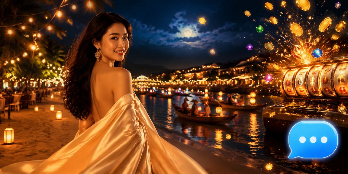 Người dùng cài đặt ứng dụng slot game trên điện thoại tại Hội An